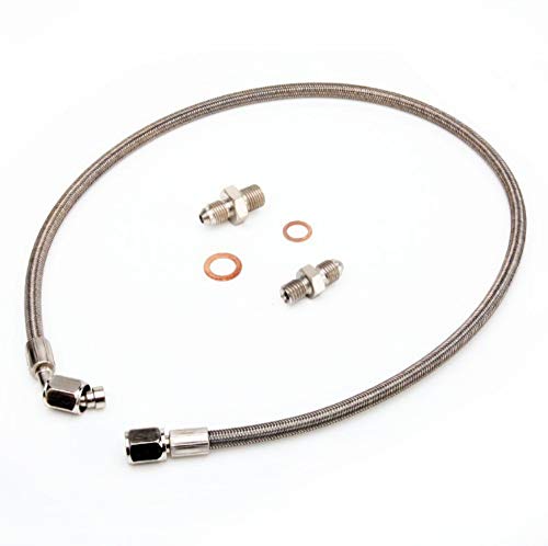 Kinugawa Turbo Oil Feed Line Kit Compatible With Mazda 323 Gtx Mx-5 Miata W/ ...