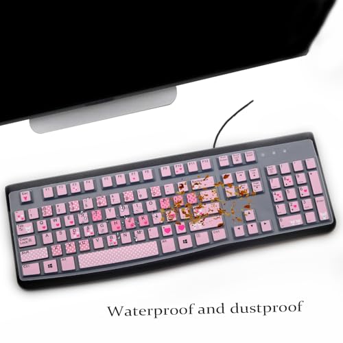 Protection de clavier Logitech MK120 pour préserver votre espace de café - 5
