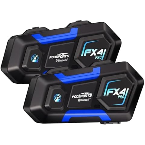 FODSPORTS FX4 Pro Motorcycle Bluetooth Headset Cover