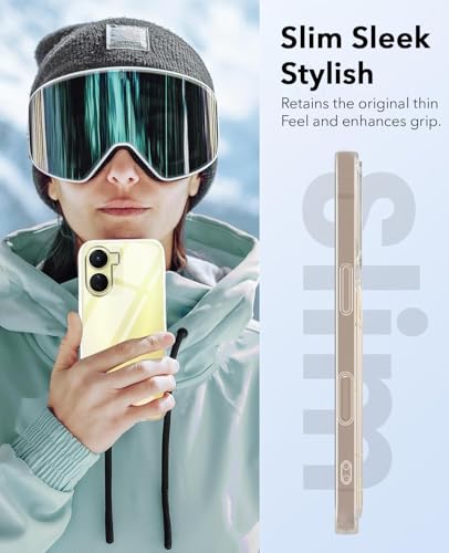 Image of Jkobi Lifetime Anti-Yellow Clear Back Cover Case for Vivo Y16 (Sleek Hard Crystal | Shockproof and Camera Protection)