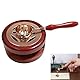 Wax Seal Warmer Melting Set,Wax Seal Kit,Wax Seal Set,Wax Heating Pot with Melting Spoon,Sealing Wax Set,Wax Seal Stamp Set,Wax Warmer Wax Seal Warmer for Arts Crafts Wax Seal Stamp,Braun