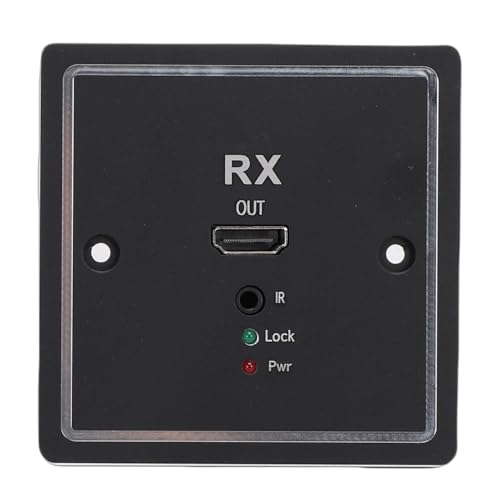 Placa de pared multimedia para solucionar problemas de distancia de cable en cine en casa 7