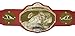 Undisputed Belts Fishing Championship Belt Trophy - Black - Large