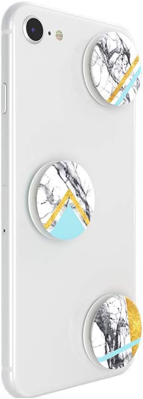 PopSockets PopMinis: Mini Grips for Phones & Tablets (3 Pack) - Marble Glam