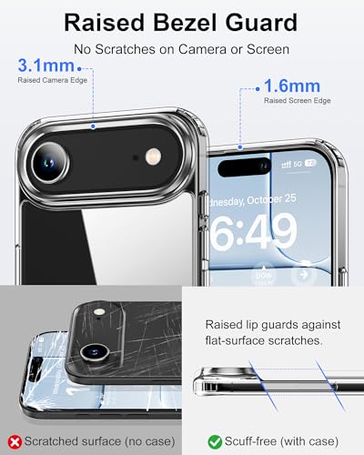 Image of HOOMIL Case for iPhone Air, Crystal Clear