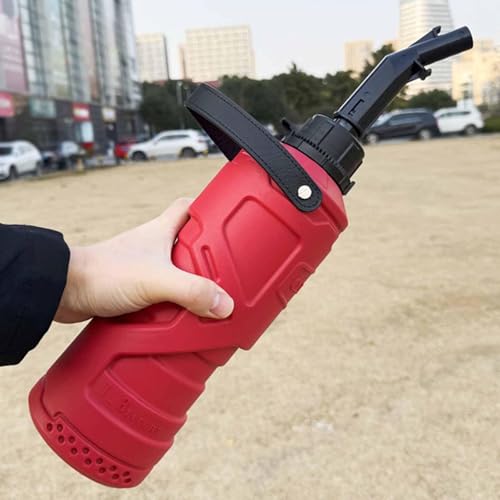 Image of ATORSE Tank Small Backup Fuel Bottle Sturdy Portable Fuel Container Red