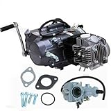 125cc 4 Stroke Engine Motor, For Honda Crf50 Crf70 Xr50 Xr70 Z50r Ct70 Mini Trail Motor Engine Carb Complete Kit 125cc Engine Small Engine Motor Motorcycle Dirt Pit Bike