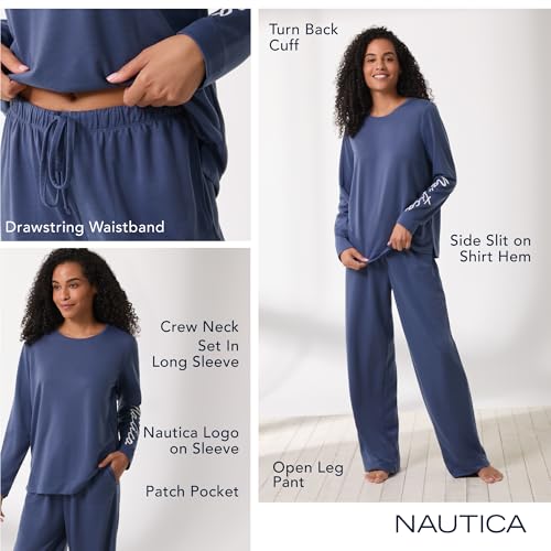 Image of Nautica Matching 2 & 4 Piece Pajamas for Women Set - Mix & Match Options