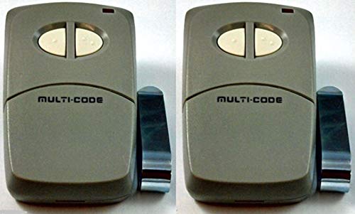 4120 2PACK Linear Multi-Code 2-Button Remote multicode MCS412001 300mh 3089 1090
