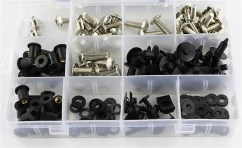 Kit boulons carénage Kawasaki ZX10R 2006 2007 visserie moto argent