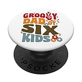Photo Gallery groovy papà di sei bambini retro ondulato anni 70 vintage festa del papà popsockets popgrip intercambiabile Photo Gallery groovy papà di sei bambini retro ondulato anni 70 vintage festa del papà popsockets popgrip intercambiabile
