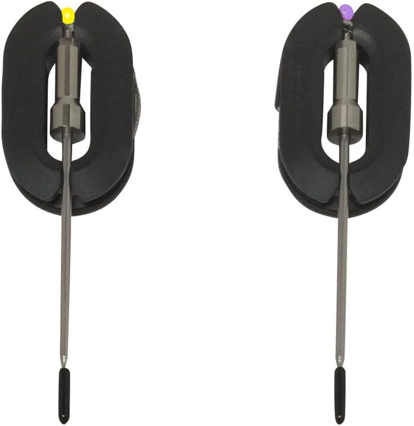 2 Stainless Steel Additional Temperature Probes for Multi-Probe Smart Bluetooth Wireless Remote Digital Meat Thermometers: Sensor, Handle, Cable Resist up to 716°F / 380°C