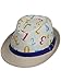 Produktbild fiebig Trilbyhut Jungen mit Zahlen, Kopfgröße:53, Farben:beige