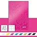 Produktbild Leitz 46281023 Notizbuch WOW, A5, kariert, pink metallic