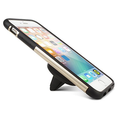 Mobility Magnetic Car Mount - Best Universal Cell Phone and Mini Tablet Car Mount - Compatible with Apple iPhone 6, 6 Plus, 5, Samsung Galaxy S7, S6, LG G4, Nexus 6P Smartphones - Air Vent Clip-On