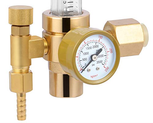 Reboot CO2 Gas Regulator Full Copper Flowmeter Mig Welding Gas Regulator Valves Welding Accessory for Mig Tig Welding Machine - Image 3