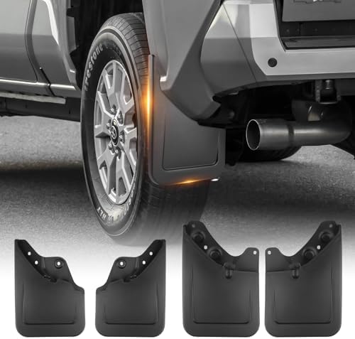 Sunsdrew Mud Flaps for 2024-2026 Toyota Tacoma 4th Gen Accessorie...
