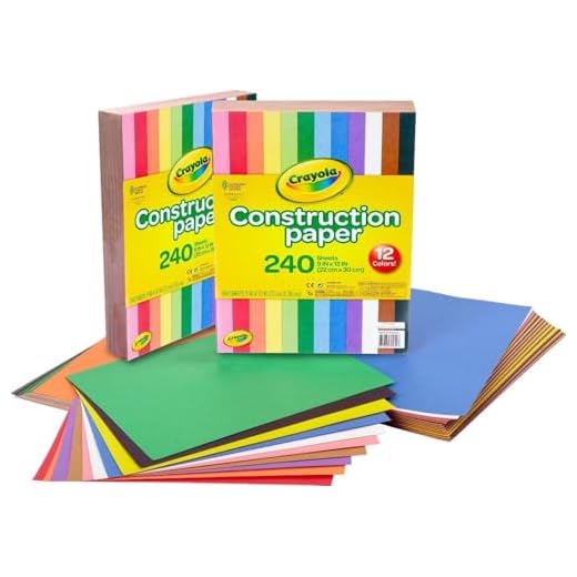 Crayola Construction Paper - 480ct (2pck), Bulk Back to School Essentials For Kids, Teacher Classroom Must Have, Art Paper, Arts & Crafts Supplies