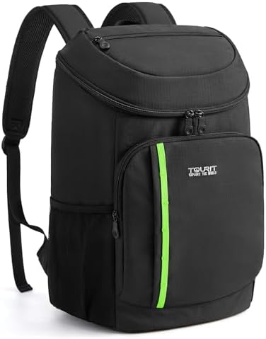 TOURIT Cooler Backpack Lightweight Insulated Backpack Cooler Leak-Proof for Men and Women, Sports Fan Coolers