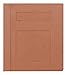 PDC Healthcare CBS16SR Poly Binder, Side Open, 3-Ring, Blank Front, 3", Sierra