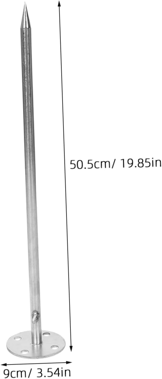 GANAZONO Stainless Steel Protection Rod for Roof Safety Easy Installation Electrical Rod for Villas Gardens and Outdoor Spaces Versatile Grounding for Homeowners