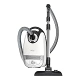 Miele Complete C2 Powerline aspirateur traîneau avec sac et une grande puissance d'aspiration, brosse universelle, grand rayon d'action, couleur Blanc Lotus