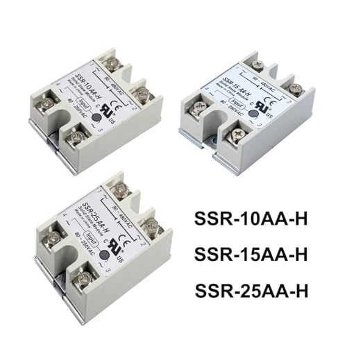 Relais à semi-conducteurs SSR-80AA-H haute performance thermique 80A - 2