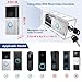 Anti-Theft Video Doorbell Mount with Key Highly Transparent Doorbell Lock Box Kit,For Ring doorbell mount,No Drill Fits Doorbell 2.5