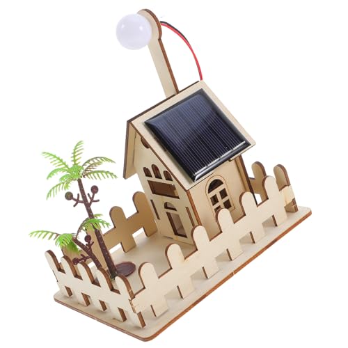 TOYANDONA Solar Gartenleuchten Selbstgemacht Experimentierset Solar LED Solarlampenmodell zum Zusammenbauen Pädagogisches Wissenschaftsspielzeug für Solarenergie Physik Lernset Gartendeko