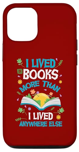 Custodia per iPhone 15 Pro Ho vissuto nei libri più che altrove