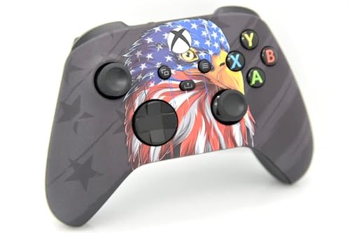 Image of Wireless Custom Controller Compatible with PC, Windows 10+, Series X /S & One (Series X /S Freedom Eagle)