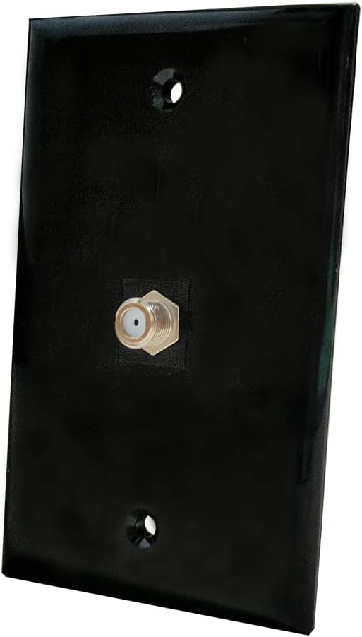 Amazon.com: Cable Matters 2-Pack 1-Port TV Cable Wall Plate (Coax Wall Plate) in White : Electronics