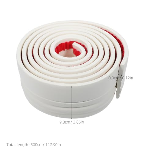 Tira de moldura flexible para salpicaderos de cocina y juntas de baño higiénicas 3