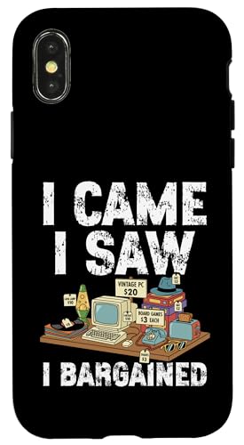 I Came I Saw I Bargained Yard K[W Z[ TCN XgA X}zP[X iPhone X/XS p