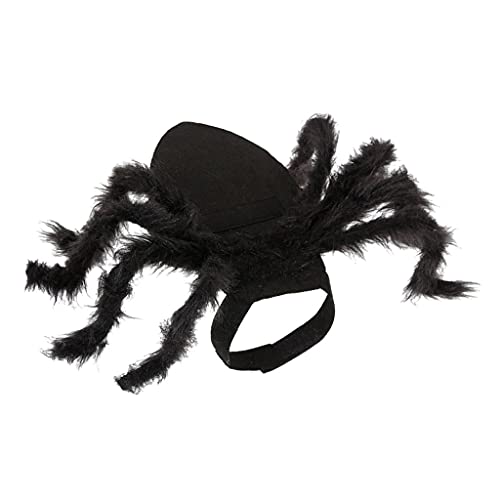 LOVIVER Spinnenhund Kostüm für Halloween Party - Hund Kostüm für Teddy, Mops, Chihuahua, Shih Tzu, Yorkshire Terrier