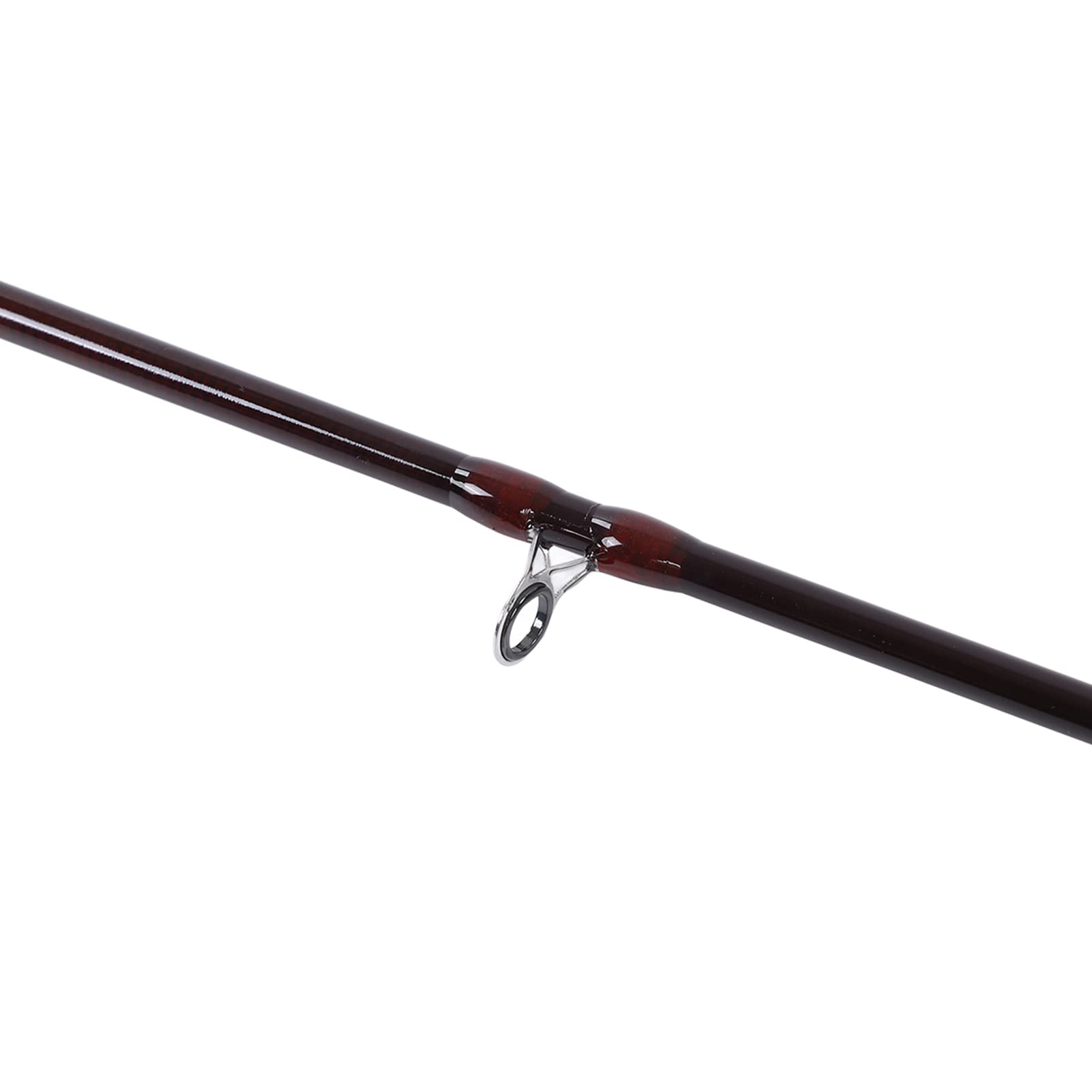 Canna da Pesca a Mosca Telescopica in Carbonio 4 Pezzi Facile da Trasportare per attività All'aperto Leggera con Custodia (2,4 m unipolare)
