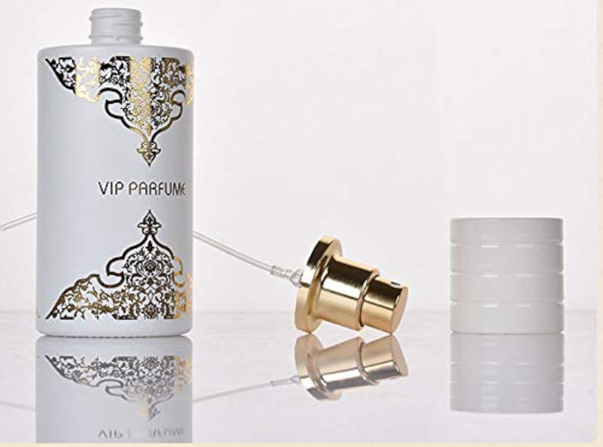 2 Pcs 50ml Glass Spray Bottle Perfume Atomizer