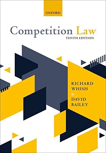 OXFORD UNIVERSITY PRESS Competition Law