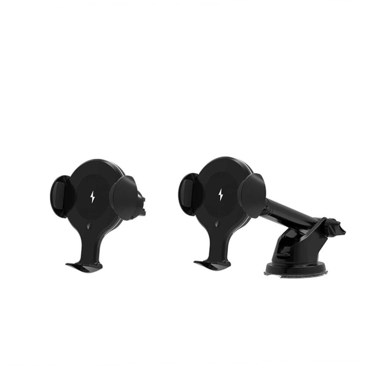 Uonlytech Caricatore per Macchina Wireless da 10w Supporto per Telefono, Ventilazione Auto, Rotazione 360°, Protezione Sovratensione, Abs e Pom
