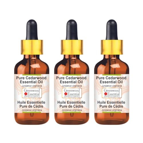 Huile essentielle cèdre de Virginie distillation vapeur 3 flacons