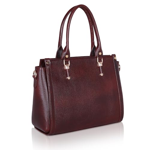 Image of DORPER MONEY HILL Durable Leather Satchel Bag for Women Genuine Handbag