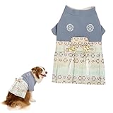 【LIFELIKE公式】雅袴 犬 服 袴 着物 七五三 お正月 結婚式 イベント 小型犬 子犬 パピー チワワ トイプー 犬服 ドッグウェア 犬の服 ペット服 洋服 ペット用品 抜け毛防止 お散歩 おでかけ ライフライク (シルバー, 3号)