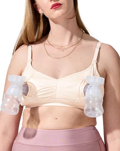 Image of Bodily The Do Anything Nursing Bra for Breastfeeding & Hands Free Pumping, Wireless, Adjustable Maternity Bra