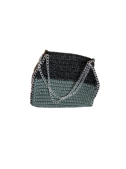 100% cotone thai borsa falabella uncinetto