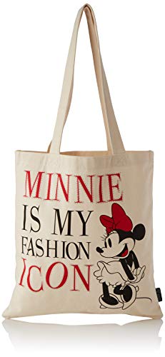 Mickey Mouse 2100002892, Bolso Asas Algodón Minnie Unisex Niños, Multicolor, Standard