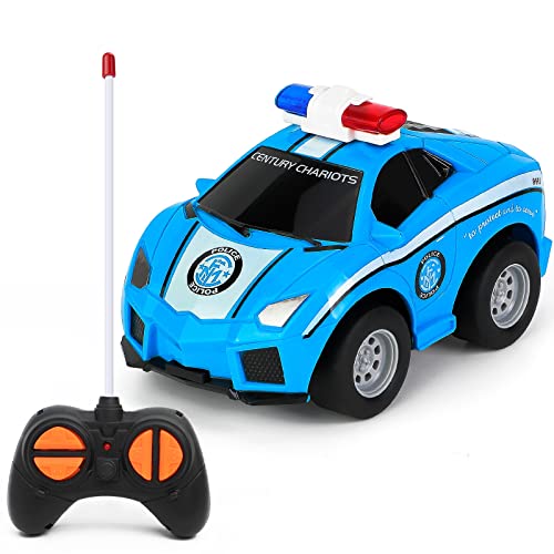 Pup Go 360° Spins Flips RC Stunt Car - Doppelseitiges 4WD Hochgeschwindigkeits 2.4GHz Fernbedienungs Rennwagenspielzeug Für Kinder, 360-Grad Rollrotation Mit LED Lichtern, Geschenk Jungen Ab 3 Jahren