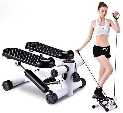 Kixre Stepper Portable Twist Stair Stepper Adjustable Resistance Fitness Exercise Machine with Resistance Bands LCD Display and Comfortable Foot Pedals (B09Q53PQPN) Amazon Price History, Amazon Price Tracker
