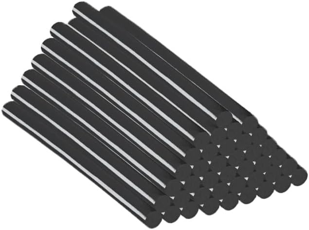 Steinel Hot Glue Sticks Black Diameter 11 x 250 mm 1 kg Hot Glue Sticks Approx. 40 Glue Sticks Quick Drying Extra Strong Adhesive Power for Hot Glue Guns