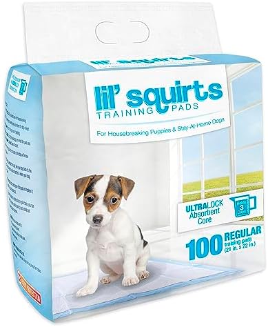 Ruffin’ It Lil’ Squirts Puppy Training Pads 100 Pk.