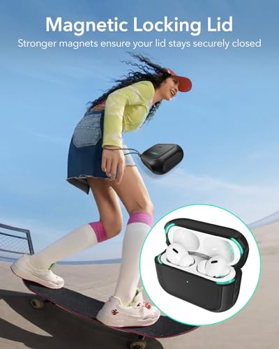 Image of ESR for AirPods Pro 2 Case, Compatible with MagSafe, Black